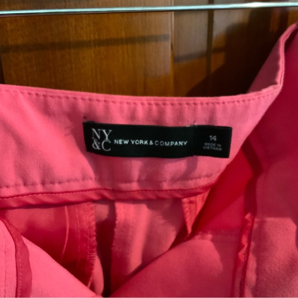 2 Piece -Watermelon Pink Suit-Size 14/16-New York and Co - Picture 5 of 5